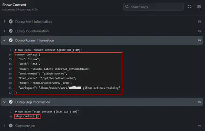 github-actions-context